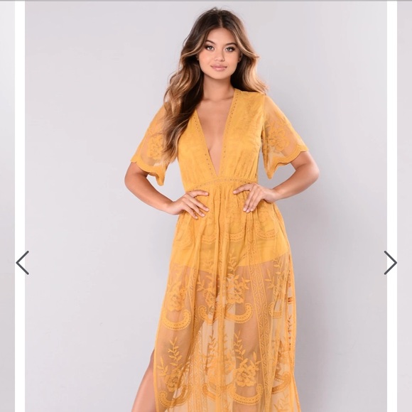 Fashion Nova Dresses & Skirts - Set our love on fire dress from fashion nova